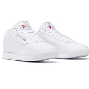 Reebok Classic Women’s Size 10 Princess White Training Shoes Leather